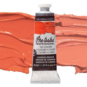 CADMIUM ORANGE P025G (Grumbacher Pre-Tested Professional Oil)