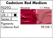 CADMIUM RED MEDIUM P029G (Grumbacher Pre-Tested Professional Oil)