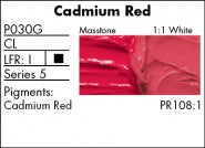 CADMIUM RED P030G (Grumbacher Pre-Tested Professional Oil)