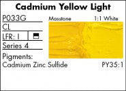 CADMIUM YELLOW LIGHT P033G (Grumbacher Pre-Tested Professional Oil)