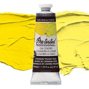 CADMIUM YELLOW PALE P036G (Grumbacher Pre-Tested Professional Oil)