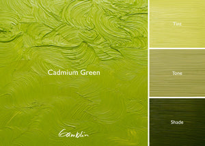 1980 Cadmium Green (Gamblin Oil)