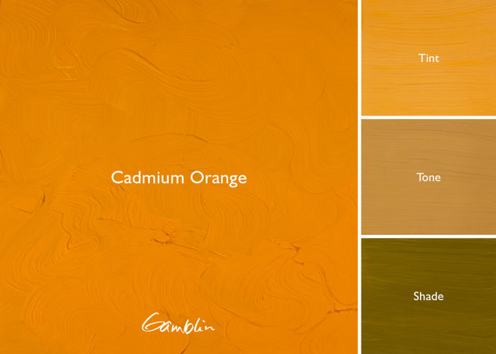 1980 Cadmium Orange (Gamblin Oil)