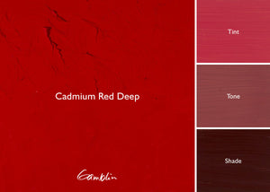 Cadmium Red Deep (Gamblin Artist Oil)