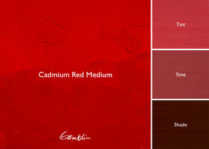 1980 Cadmium Red Medium (Gamblin Oil)