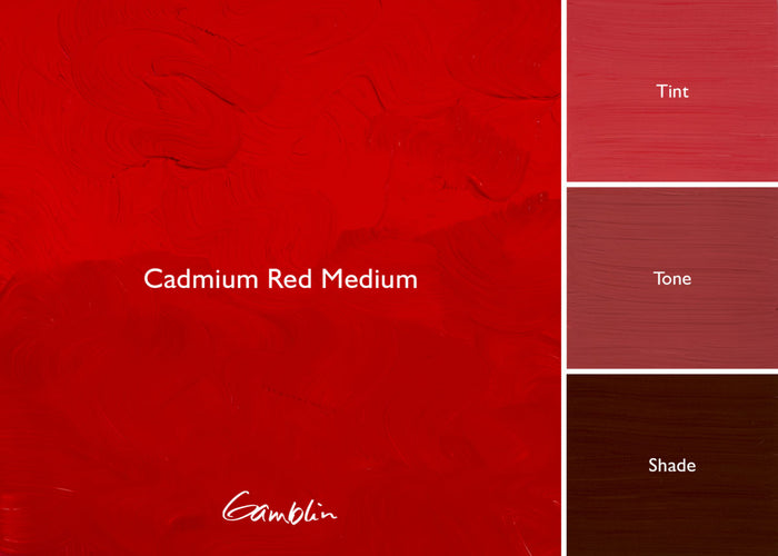 1980 Cadmium Red Medium (Gamblin Oil)