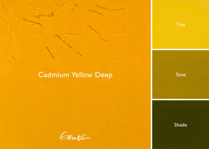 Cadmium Yellow Deep (Gamblin Artist Oil)
