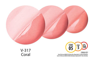 V-317 CORAL (AMACO Underglaze)