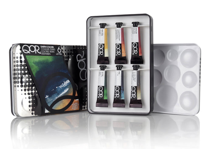 QoR® Watercolor 6 Earth Color Set (Golden)