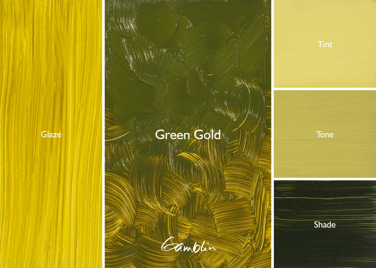 Green Gold (Gamblin Artist Oil) – Alabama Art Supply