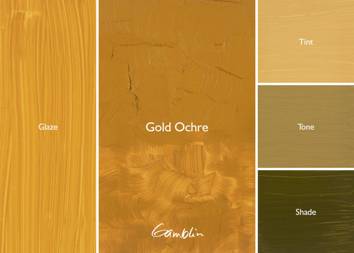 Gold Ochre (Gamblin Artist Oil)