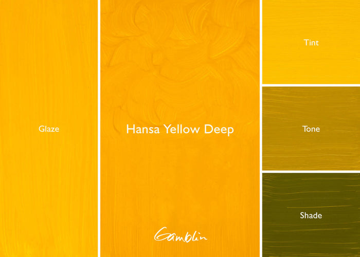 Hansa Yellow Deep (Gamblin Artist Oil)