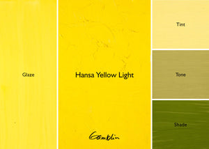 1980 Hansa Yellow Light (Gamblin Oil)