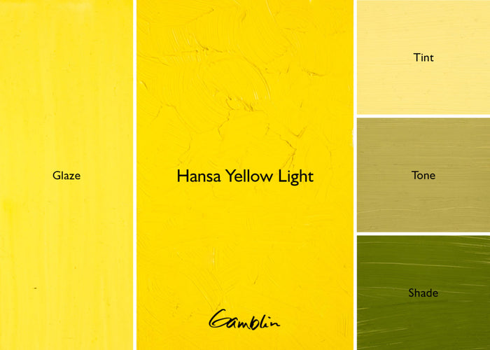 Hansa Yellow Light (Gamblin Artist Oil)