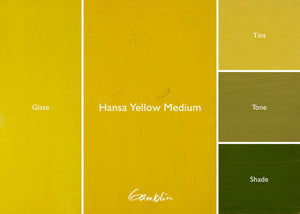 1980 Hansa Yellow Medium (Gamblin Oil)