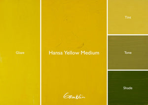 Hansa Yellow Medium (Gamblin Artist Oil)