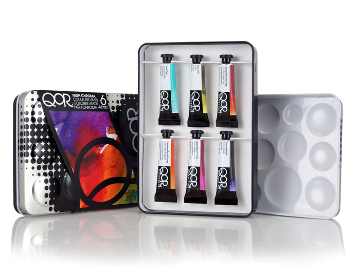 QoR® Watercolor Introductory 6 High Chroma Set (Golden)