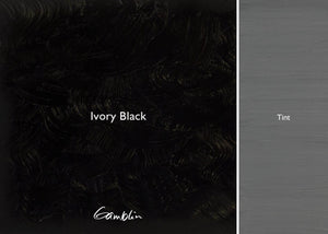 1980 Ivory Black (Gamblin Oil)