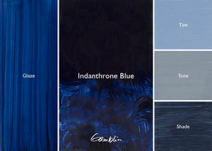 Indanthrone Blue (Gamblin Artist Oil)