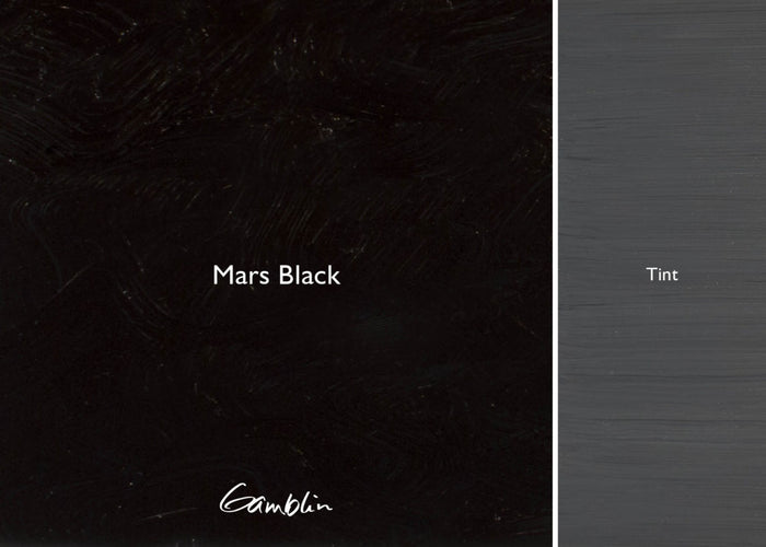 1980 Mars Black (Gamblin Oil)