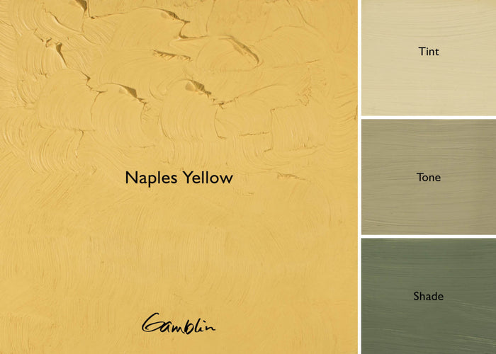 1980 Naples Yellow (Gamblin Oil)