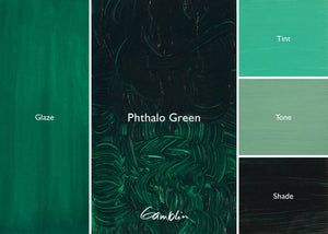 1980 Phthalo Green (Gamblin Oil)