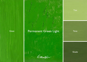 1980 Permanent Green Light (Gamblin Oil)
