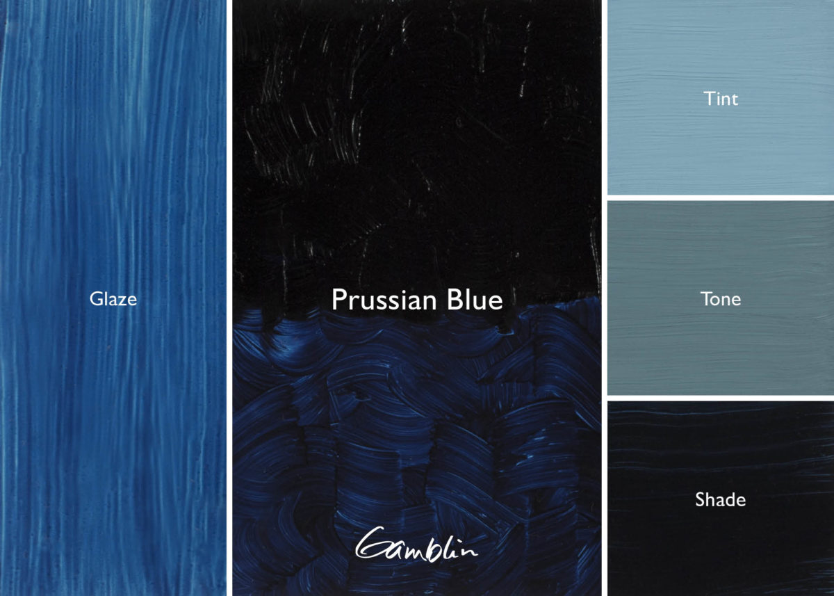 Gamblin 1980 Oil Prussian Blue 37 Ml