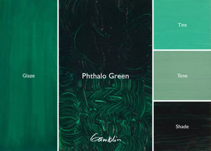 Phthalo Green (Gamblin Artist Oil)