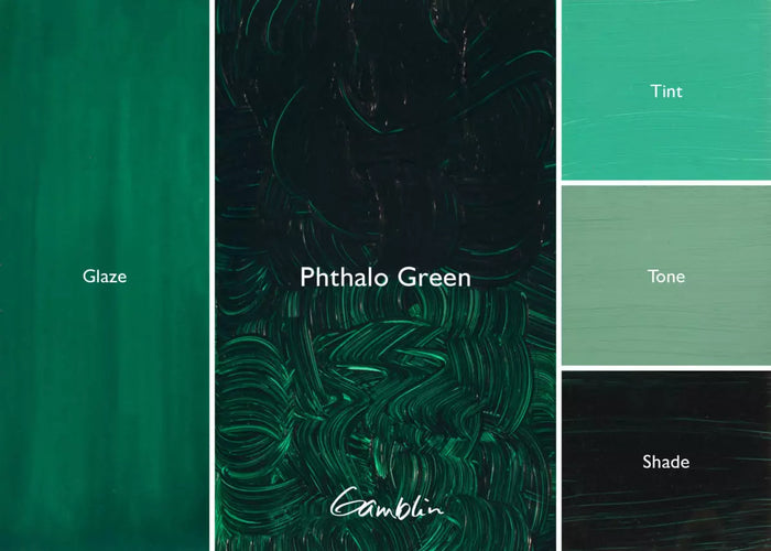Phthalo Green (Gamblin Artist Oil)