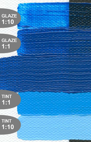 Primary Cyan (Golden Acrylic Heavy Body)