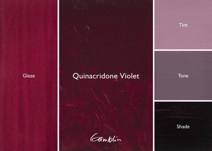 1980 Quinacridone Violet (Gamblin Oil)