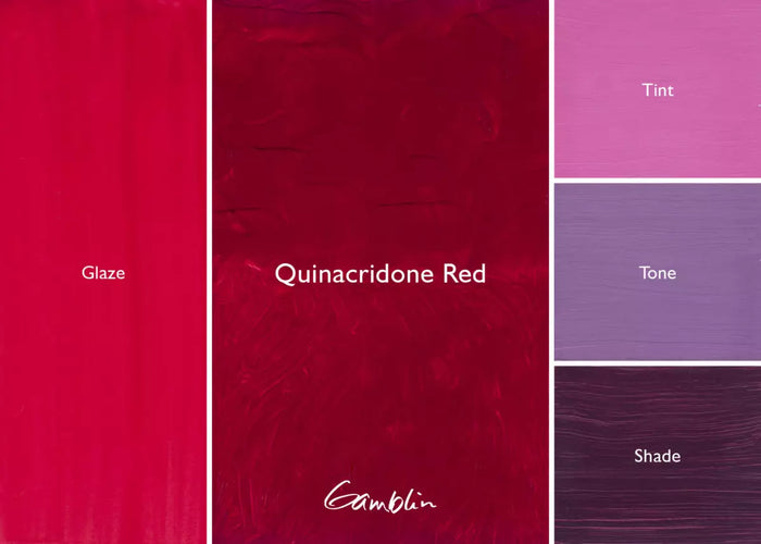 Quinacridone Red  (Gamblin Artist Oil)