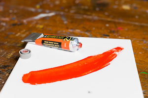 Transparent Red Medium 317 (Rembrandt Oil Colour)