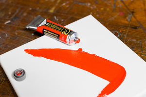 Permanent Red Medium 377 (Rembrandt Oil Colour)