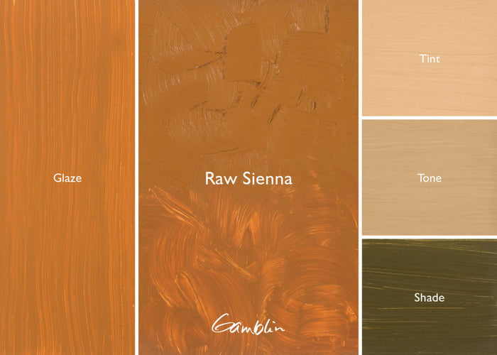 1980 Raw Sienna (Gamblin Oil)