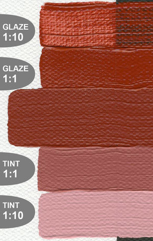 Red Oxide (Golden Acrylic Heavy Body)