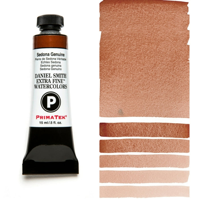 Sedona Genuine (Natural Iron Oxide) (Daniel Smith Extra Fine, PrimaTek Watercolor)