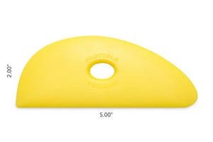 Polymer Rib Shape 3, Yellow, Soft (Mudtools)