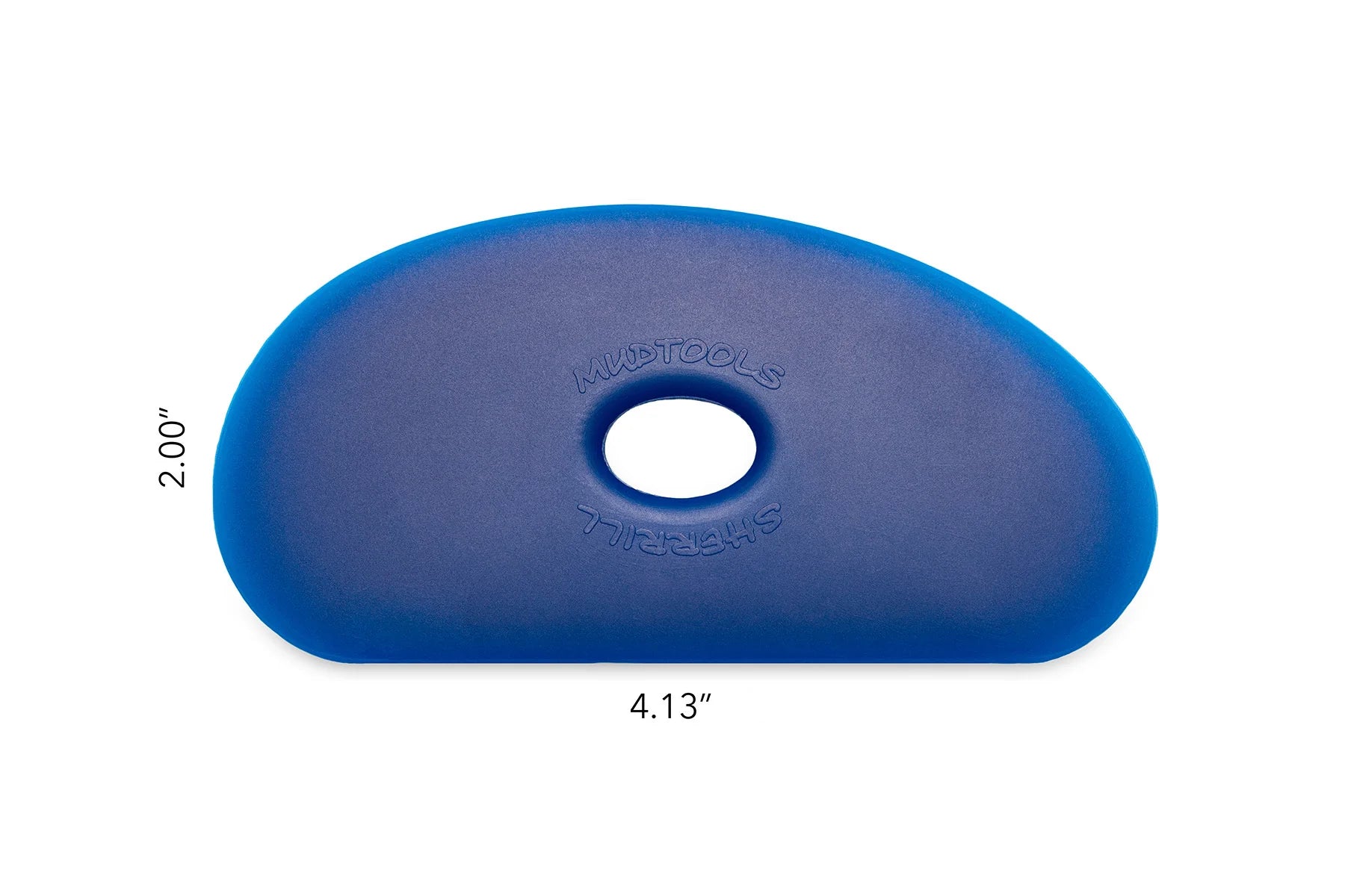Polymer Rib - Shape 5 Blue, Firm (Mudtools) – Alabama Art Supply