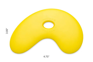 Polymer Rib Small Bowl, Yellow, Soft (Mudtools)