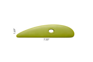 Polmer Rib Small Platter, Green, Medium (Mudtools)