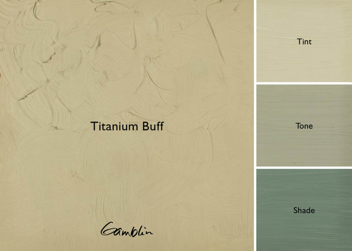 1980 Titanium Buff (Gamblin Oil)