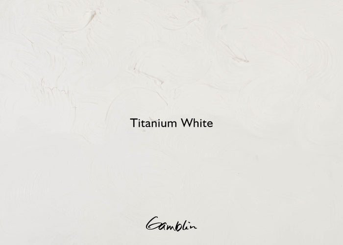1980 Titanium White (Gamblin Oil)