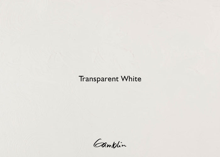 1980 Transparent White (Gamblin Oil)