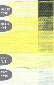 Titanate Yellow (Golden Acrylic Heavy Body)