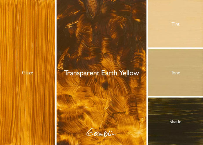 Transparent Earth Yellow  (Gamblin Artist Oil)
