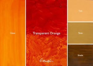Transparent Orange (Gamblin Artist Oil)