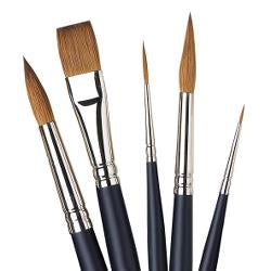 WN Professional Watercolor Sable Brushes - Round (Winsor & Newton)