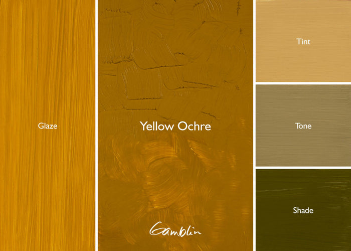 1980 Yellow Ochre (Gamblin Oil)